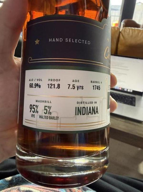 Circle City Straight Rye Whiskey #1745